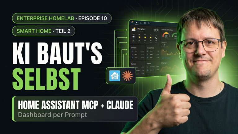 Home Assistant MCP + Claude 2026: KI baut mein Dashboard selbst
